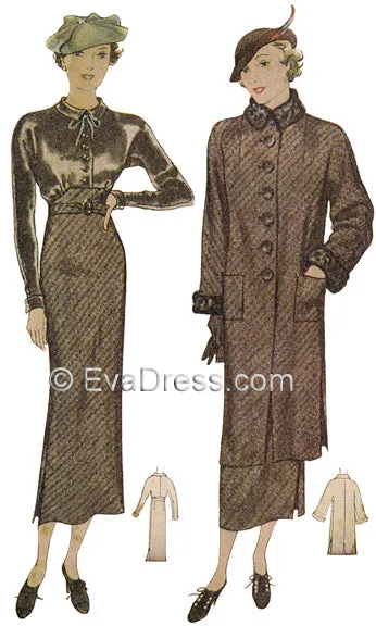 1934 Fashion Ensemble SE30-8037