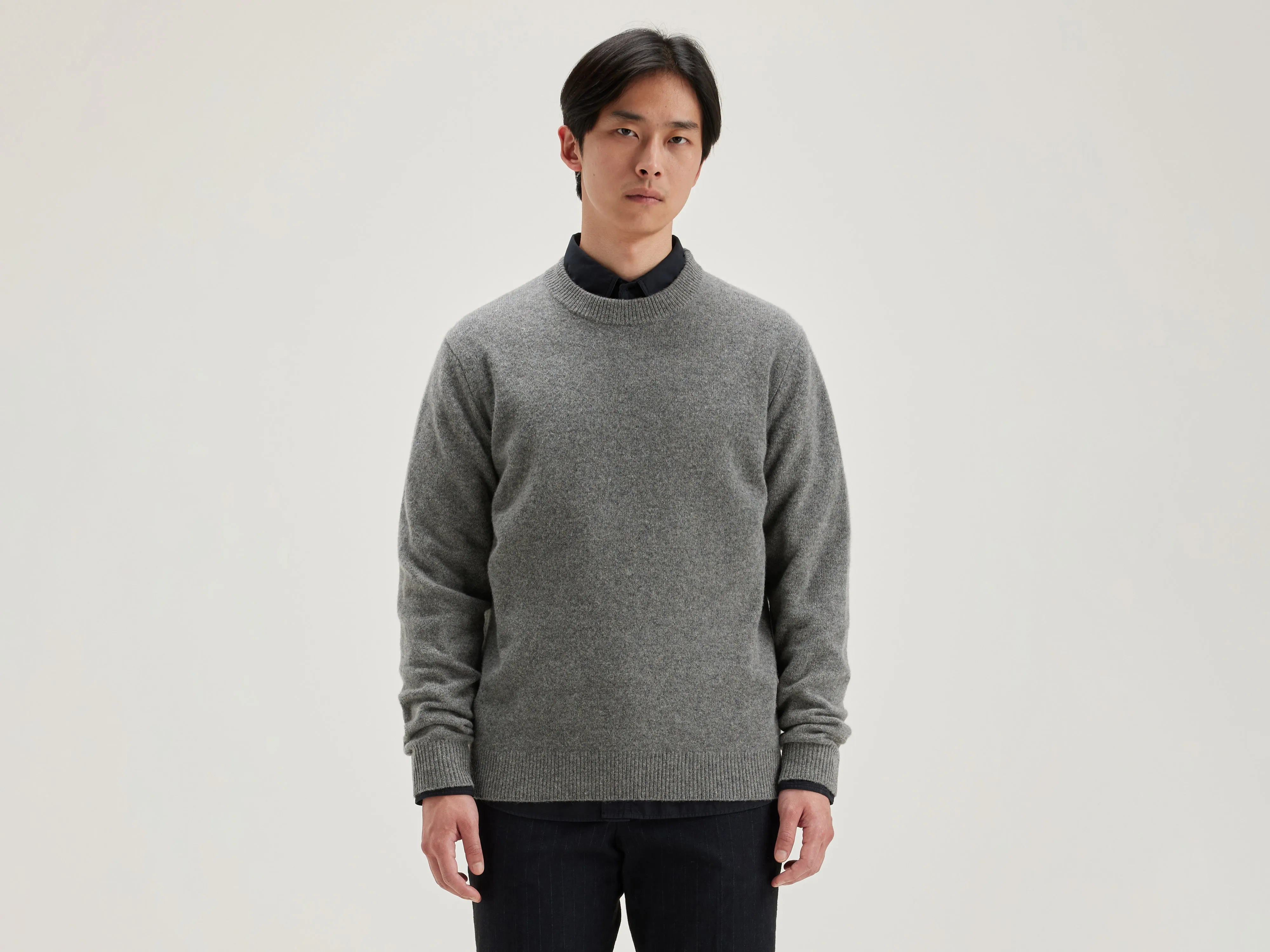 242 M Donoon Sweater in Mid Grey