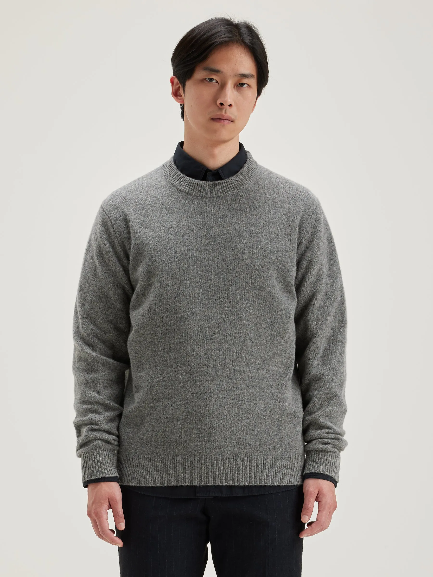 242 M Donoon Sweater in Mid Grey