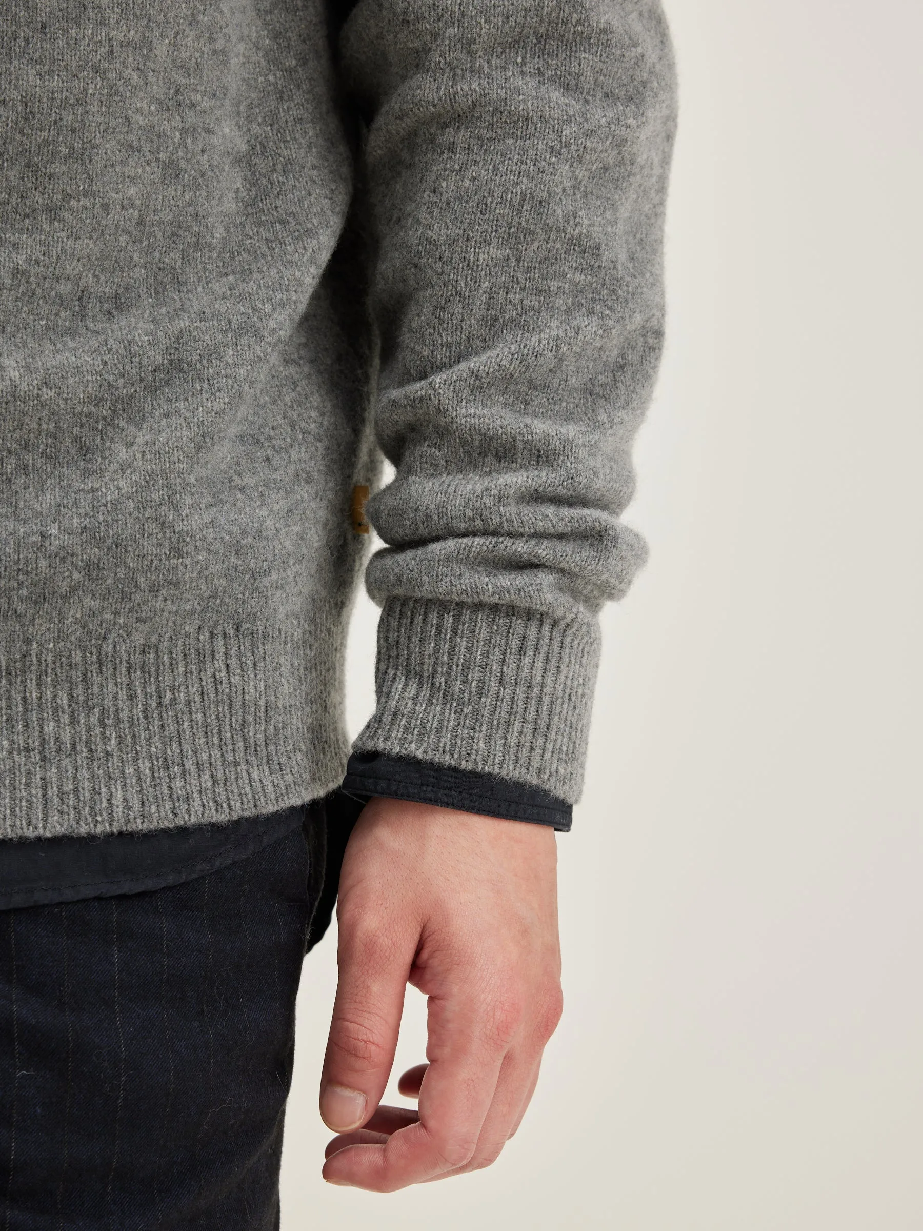 242 M Donoon Sweater in Mid Grey