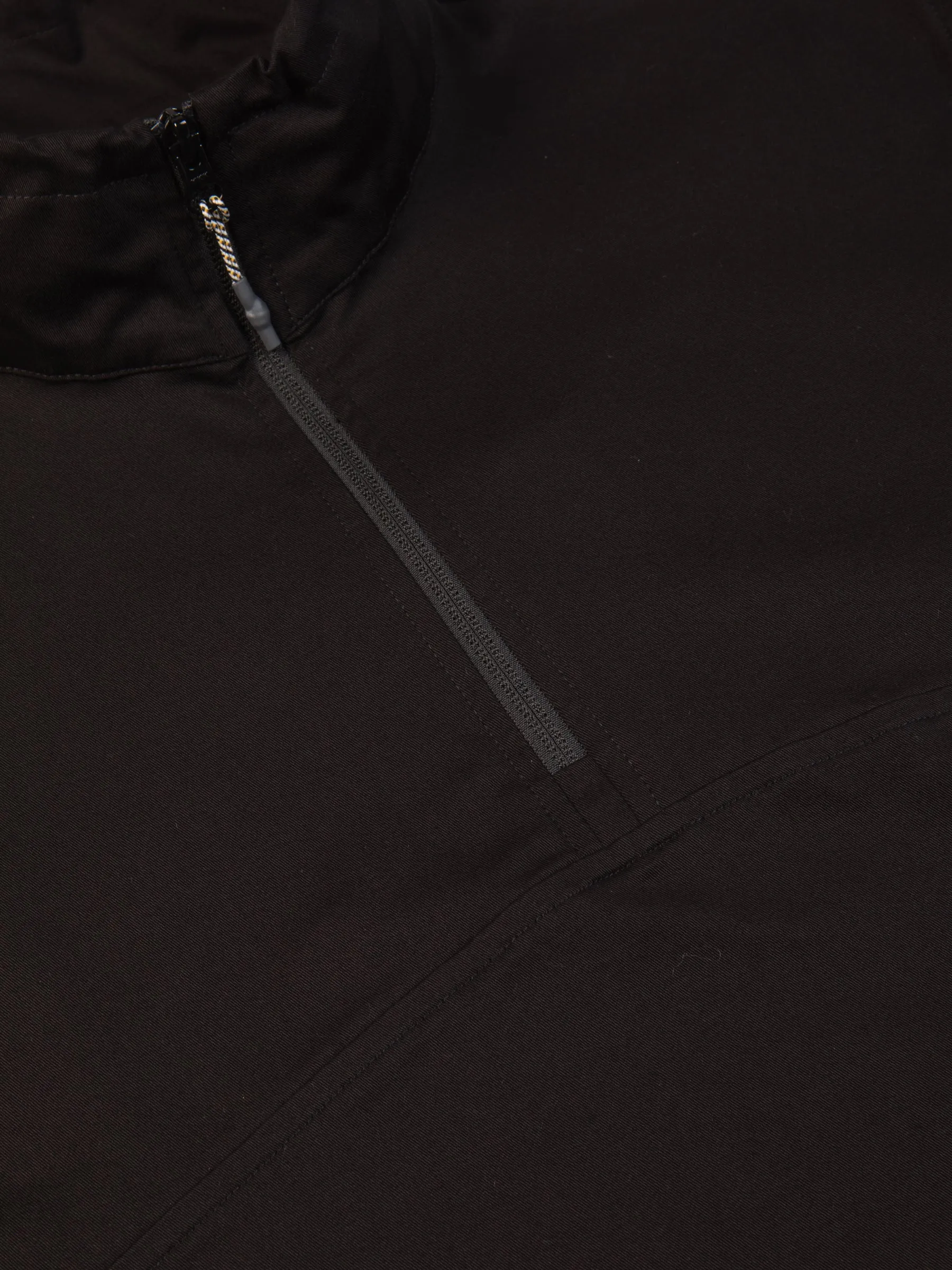 Black Stretch Twill Aberfeldy Windbreaker.