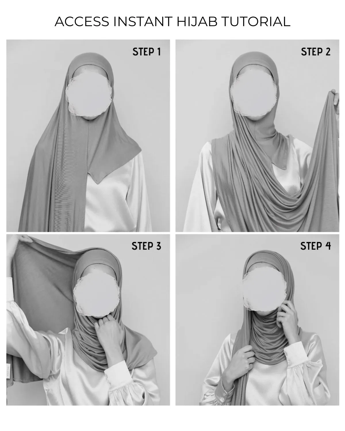 Access Purple Jersey Hijab