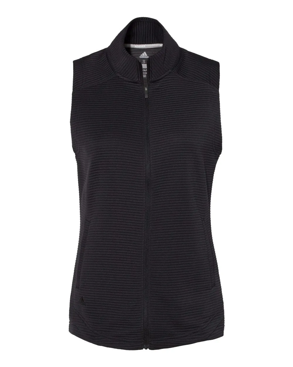 Adidas Women's Textured Full-Zip Vest