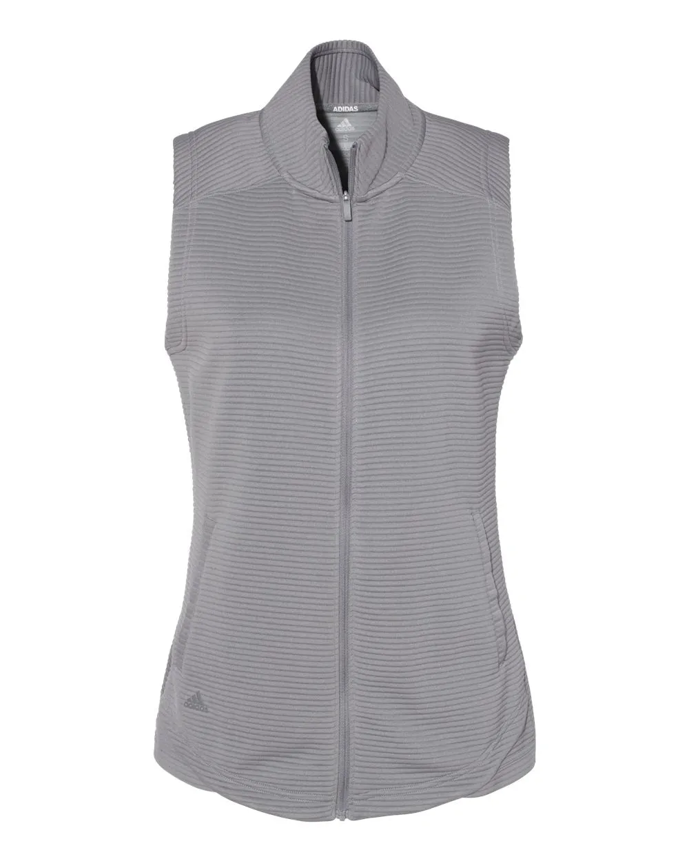 Adidas Women's Textured Full-Zip Vest