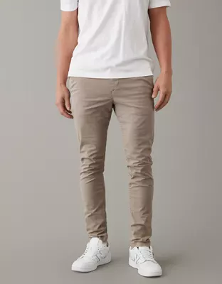 AE AE Flex Skinny Lived-In Khaki Pant