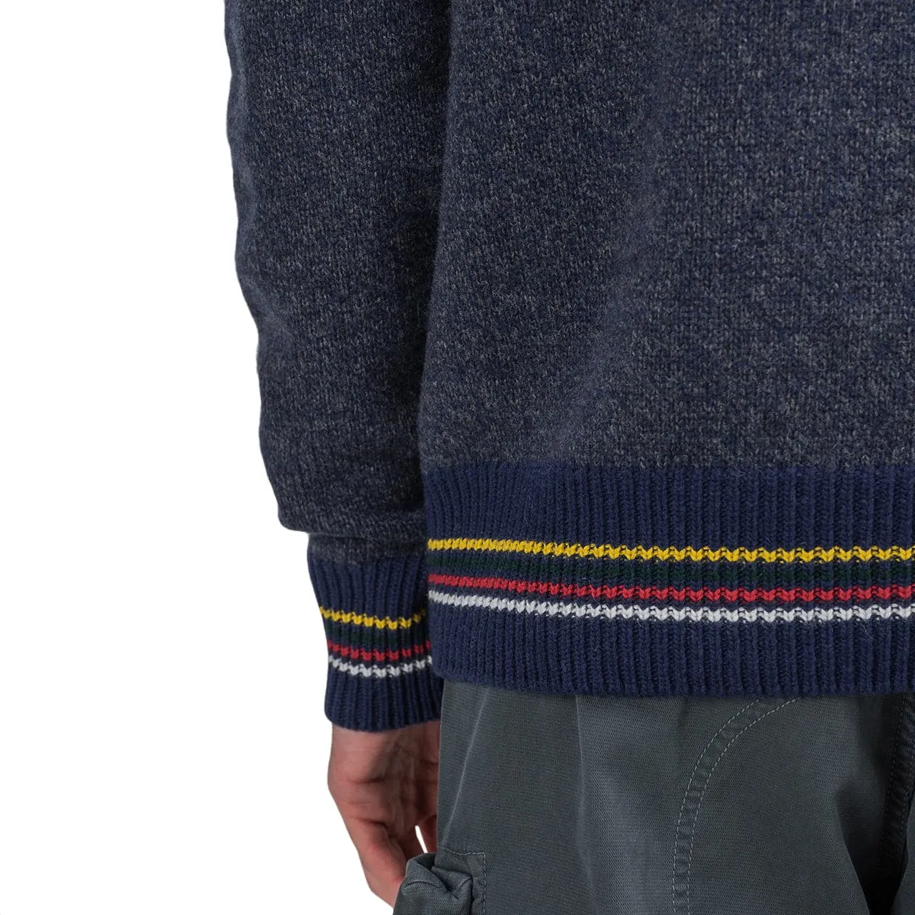 Aime Leon Dore Woolrich Hudson Bay Sweater Navy