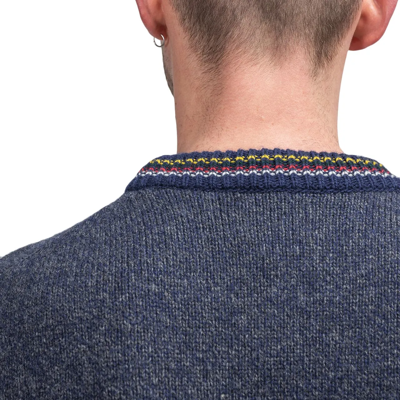 Aime Leon Dore Woolrich Hudson Bay Sweater Navy