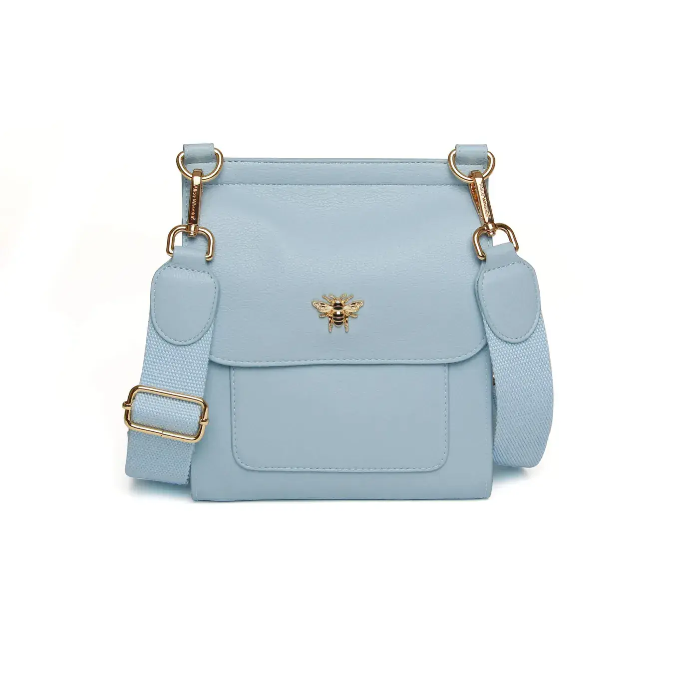 Blue Bloomsbury Crossbody Bag by Alice Wheeler