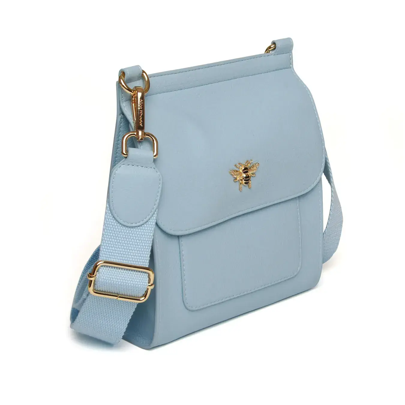 Blue Bloomsbury Crossbody Bag by Alice Wheeler