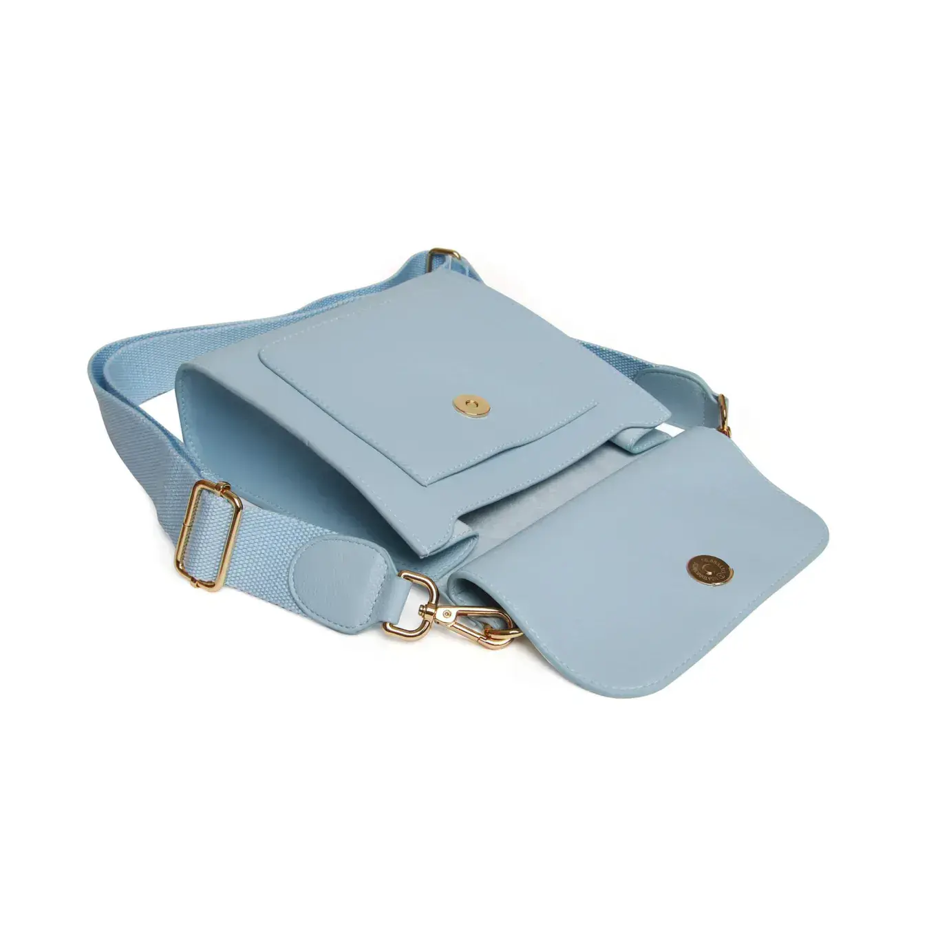 Blue Bloomsbury Crossbody Bag by Alice Wheeler