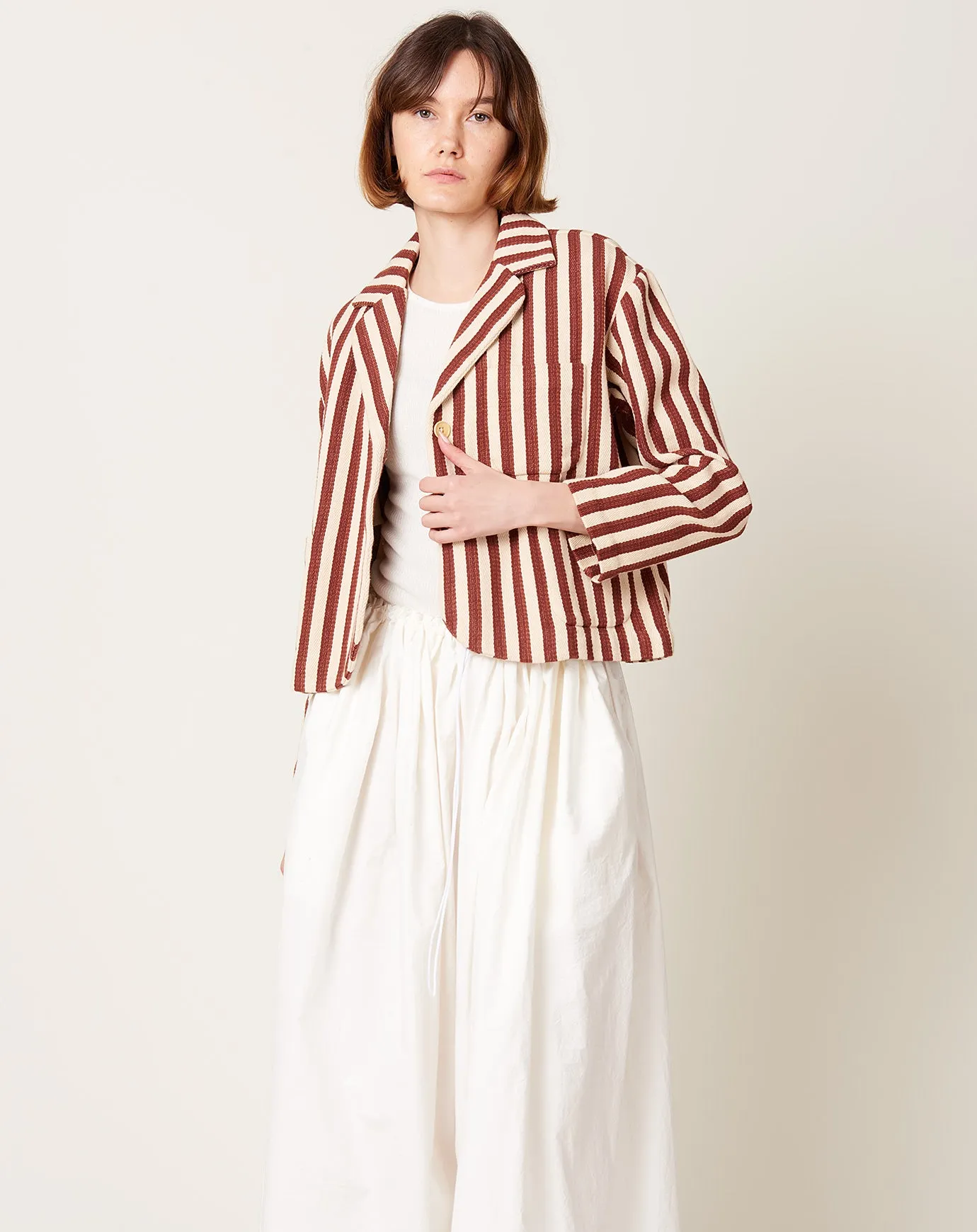 Auburn Stripe Bernay Jacket