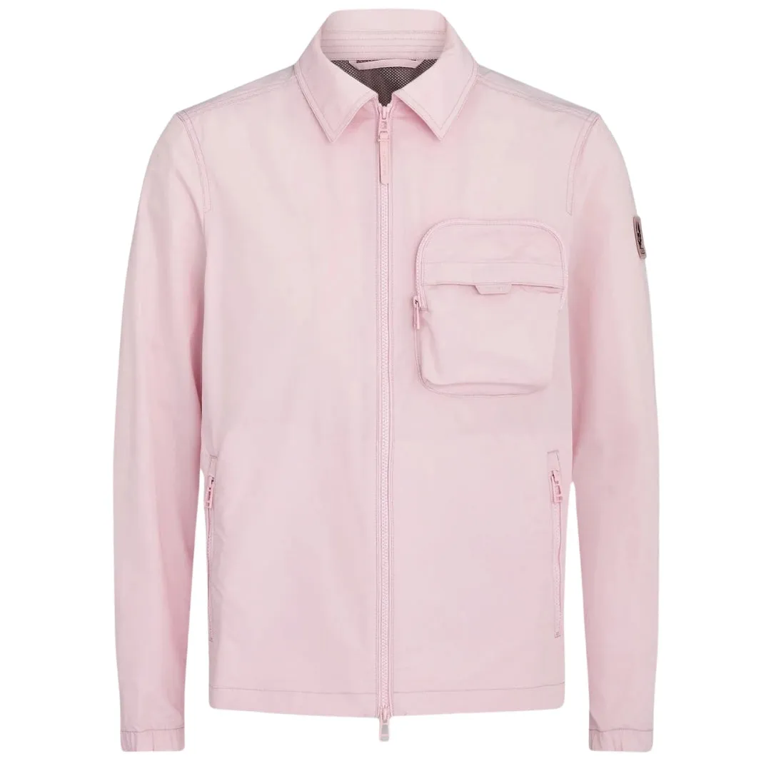 Belstaff Mens Board Overshirt Jacket Chalk Pink