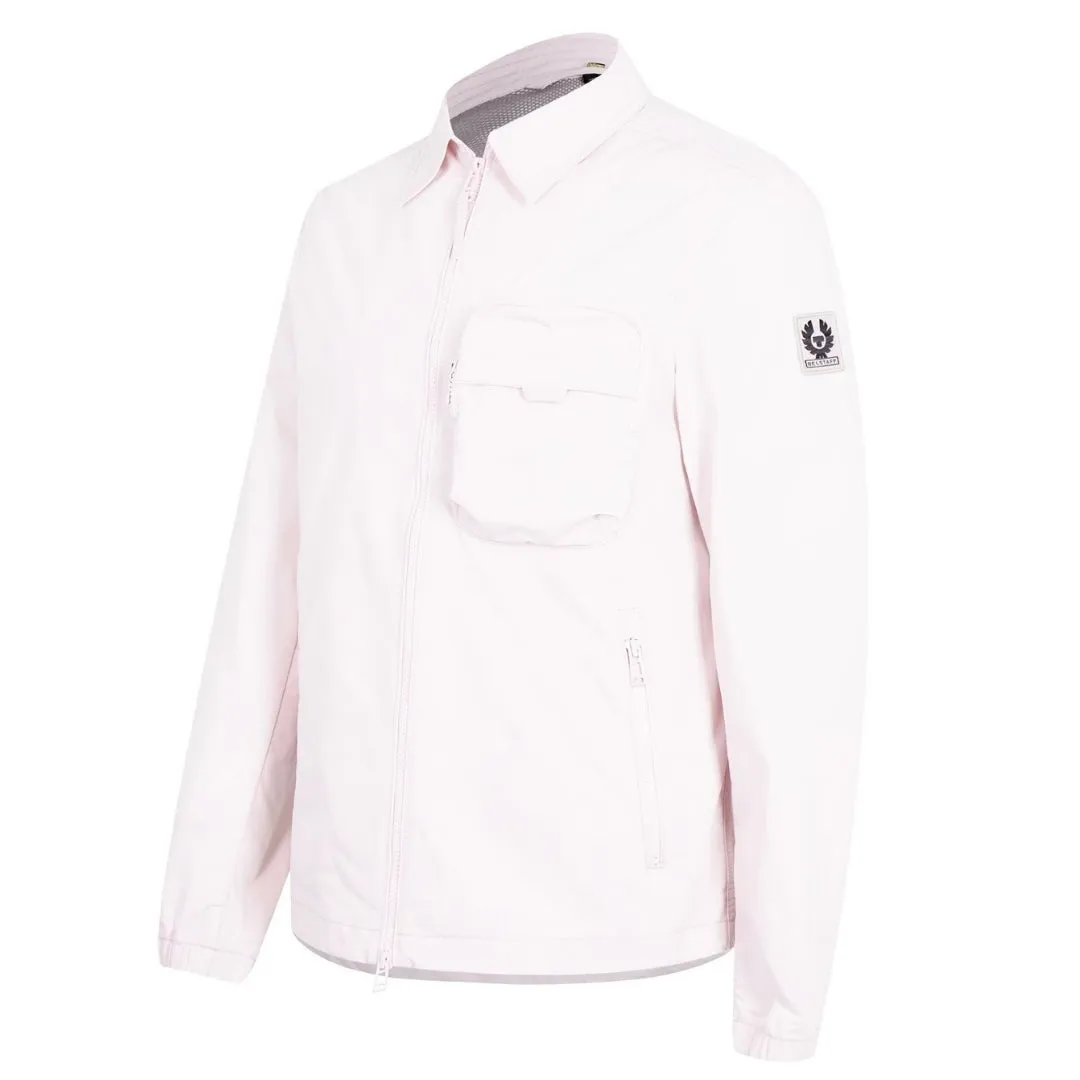 Belstaff Mens Board Overshirt Jacket Chalk Pink