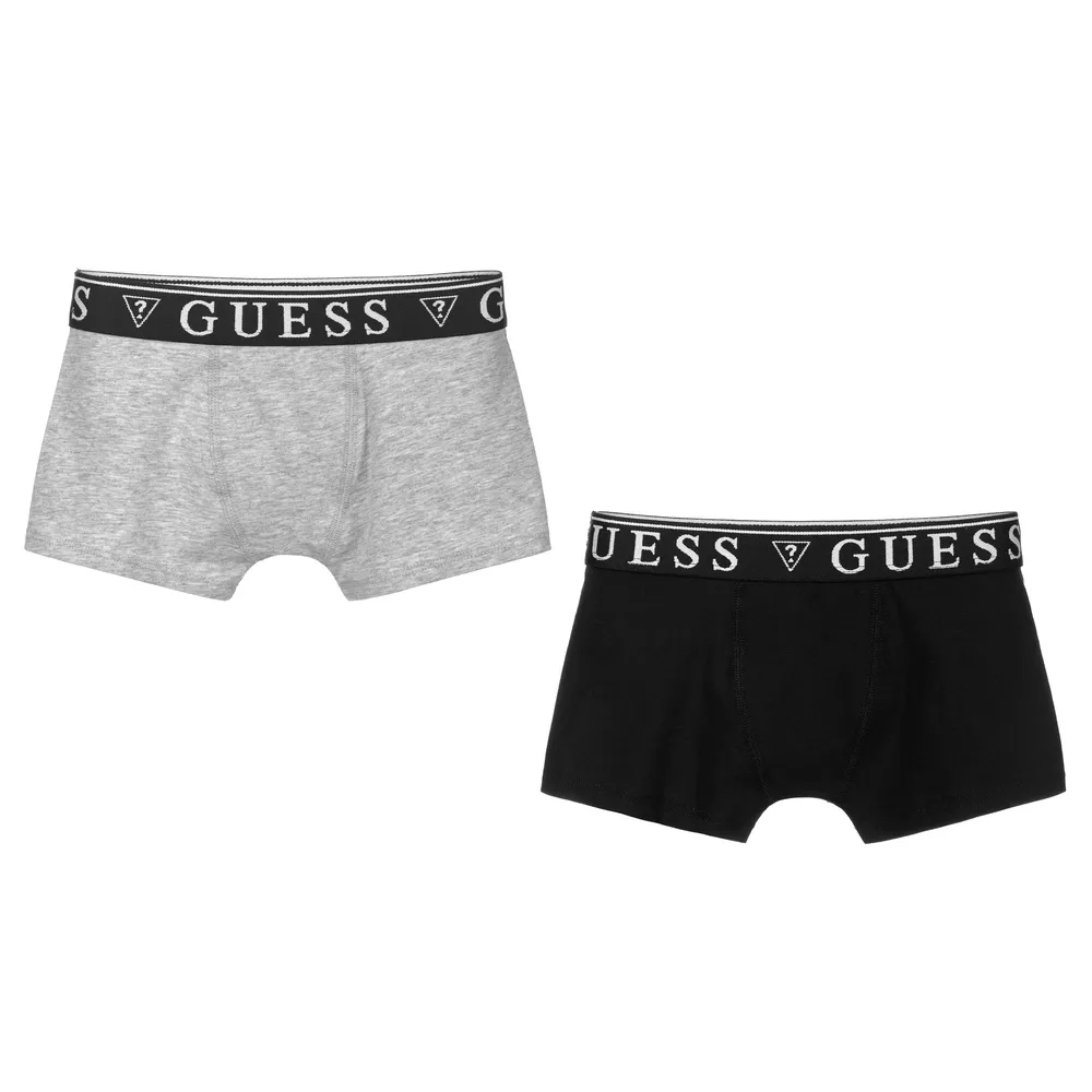 Black & Grey Boxers (2 Pack)
