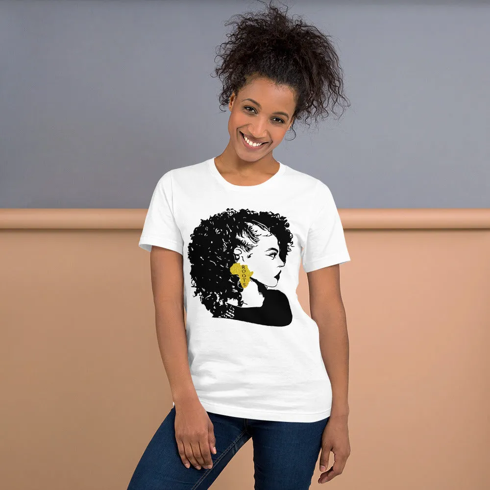 Black Beauty Curly Hair T-Shirt