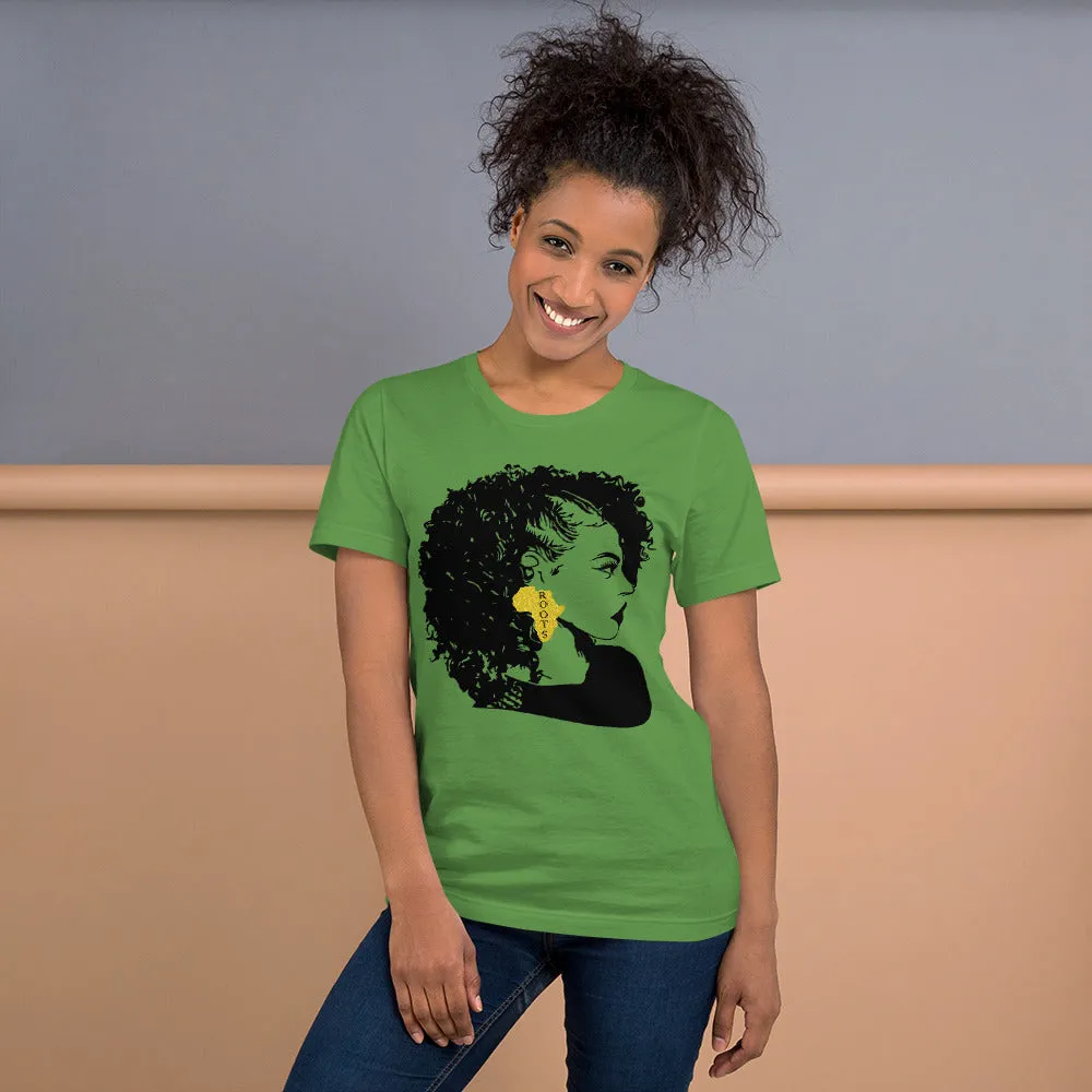 Black Beauty Curly Hair T-Shirt