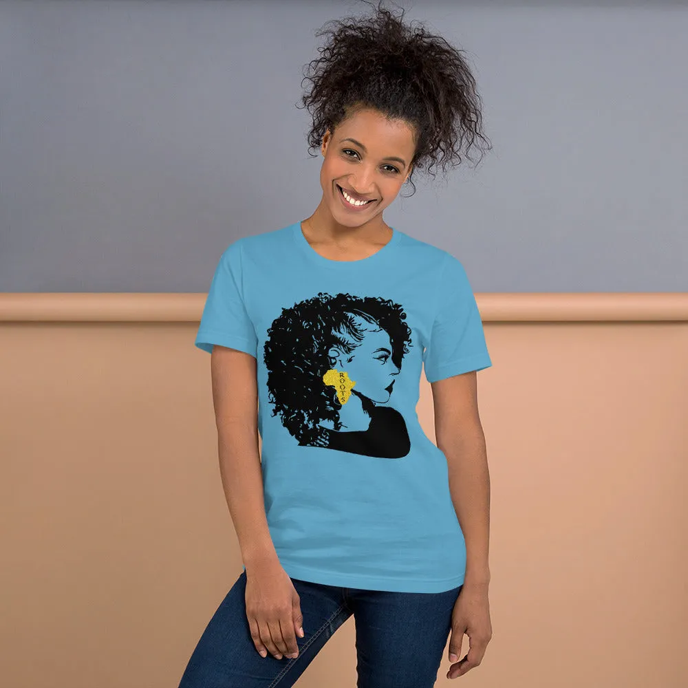 Black Beauty Curly Hair T-Shirt