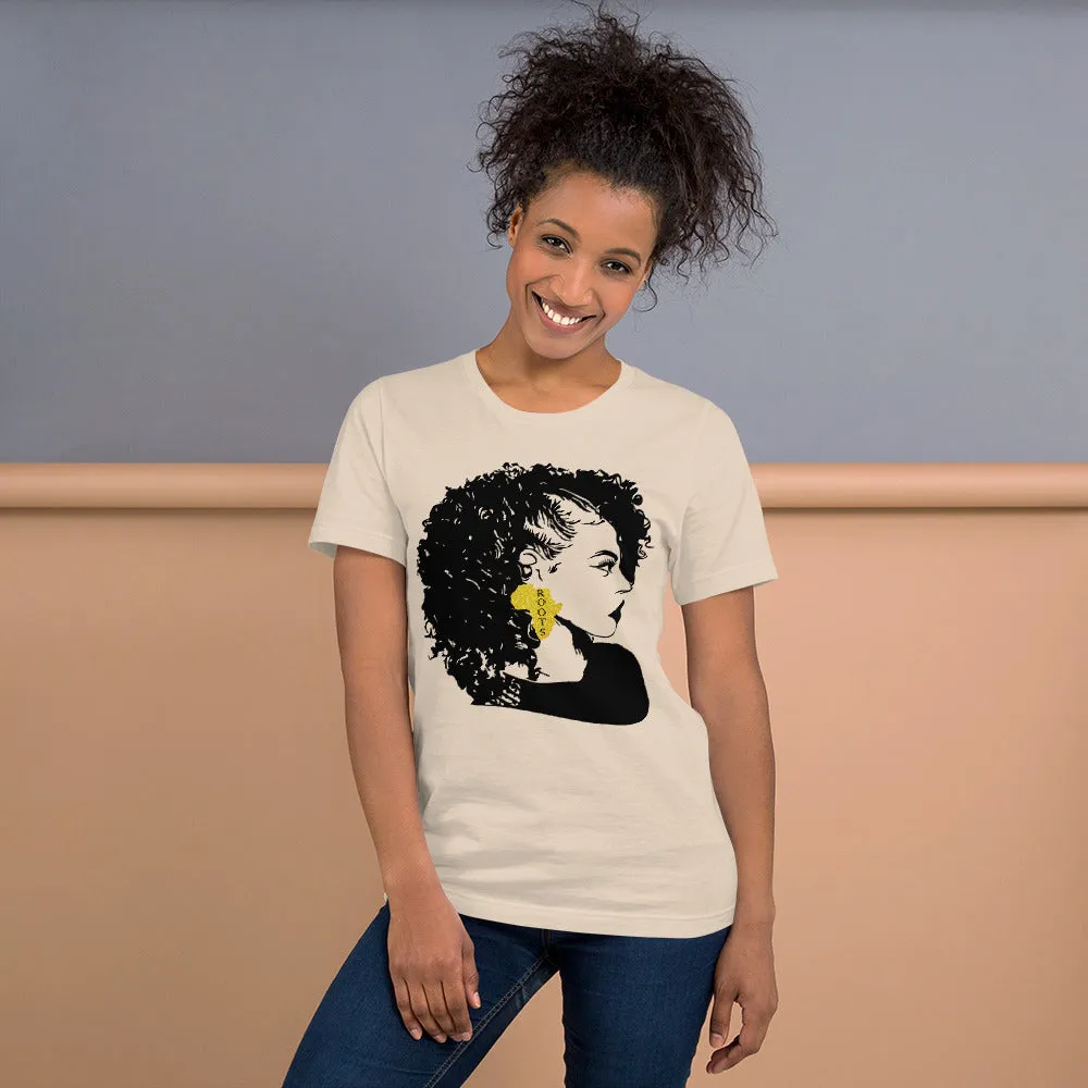 Black Beauty Curly Hair T-Shirt