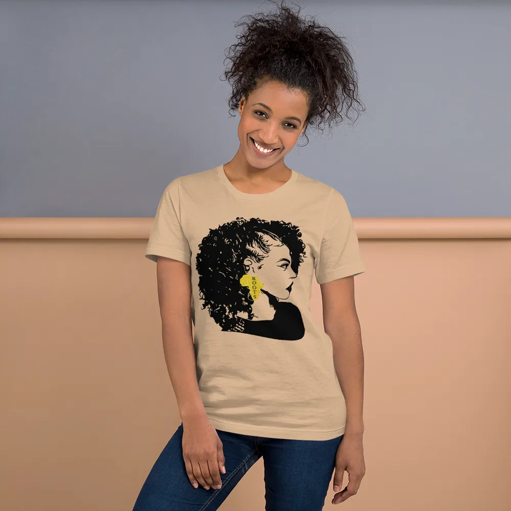 Black Beauty Curly Hair T-Shirt