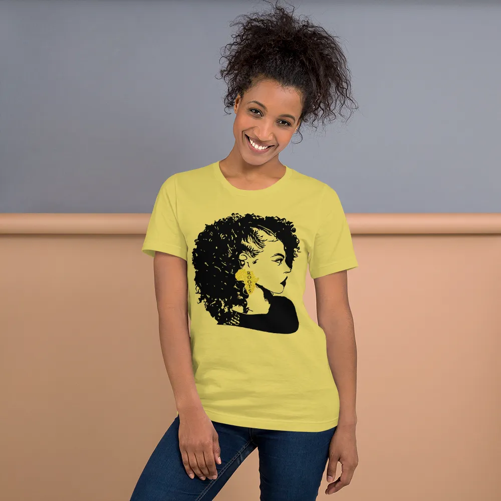 Black Beauty Curly Hair T-Shirt