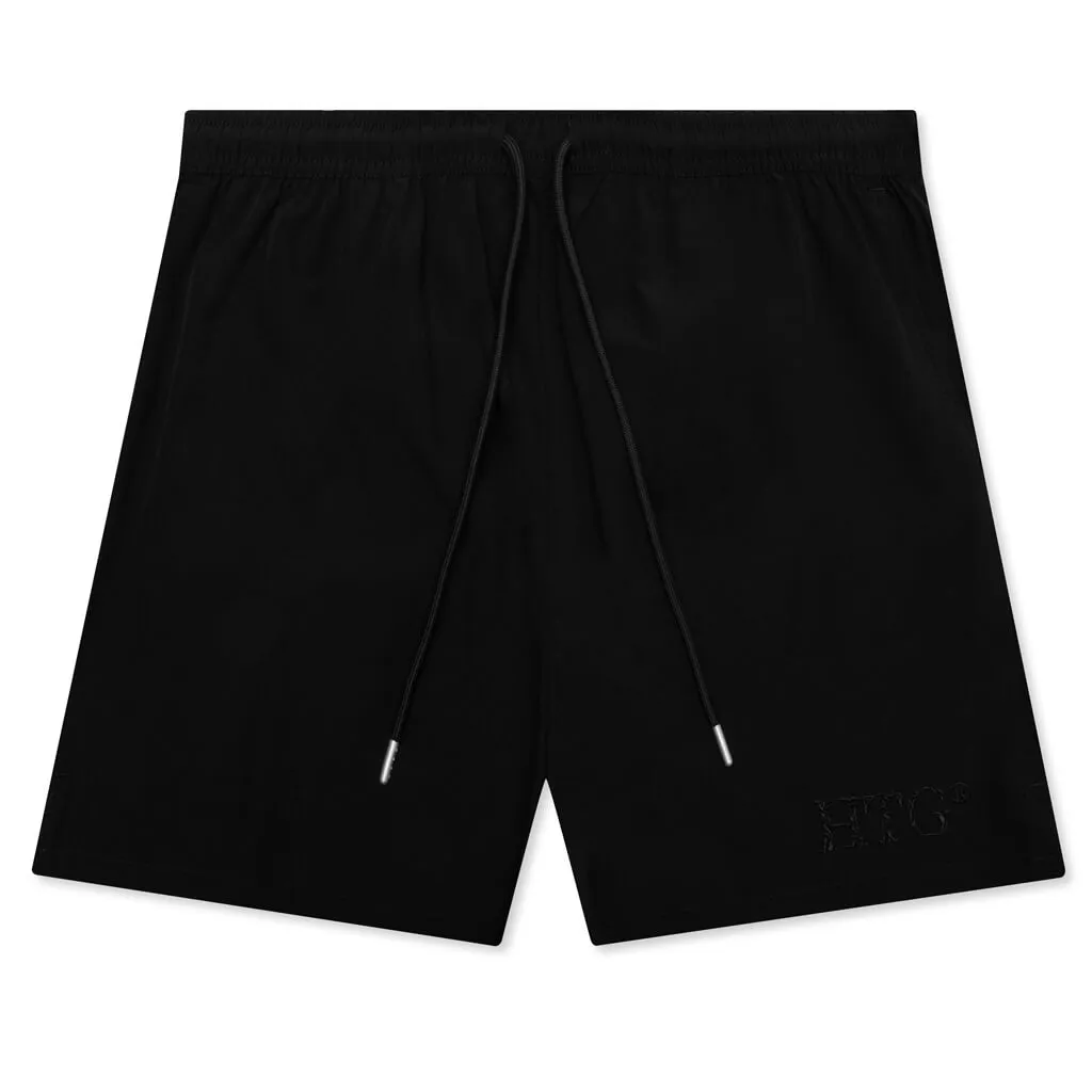 Black Hybrid Shorts