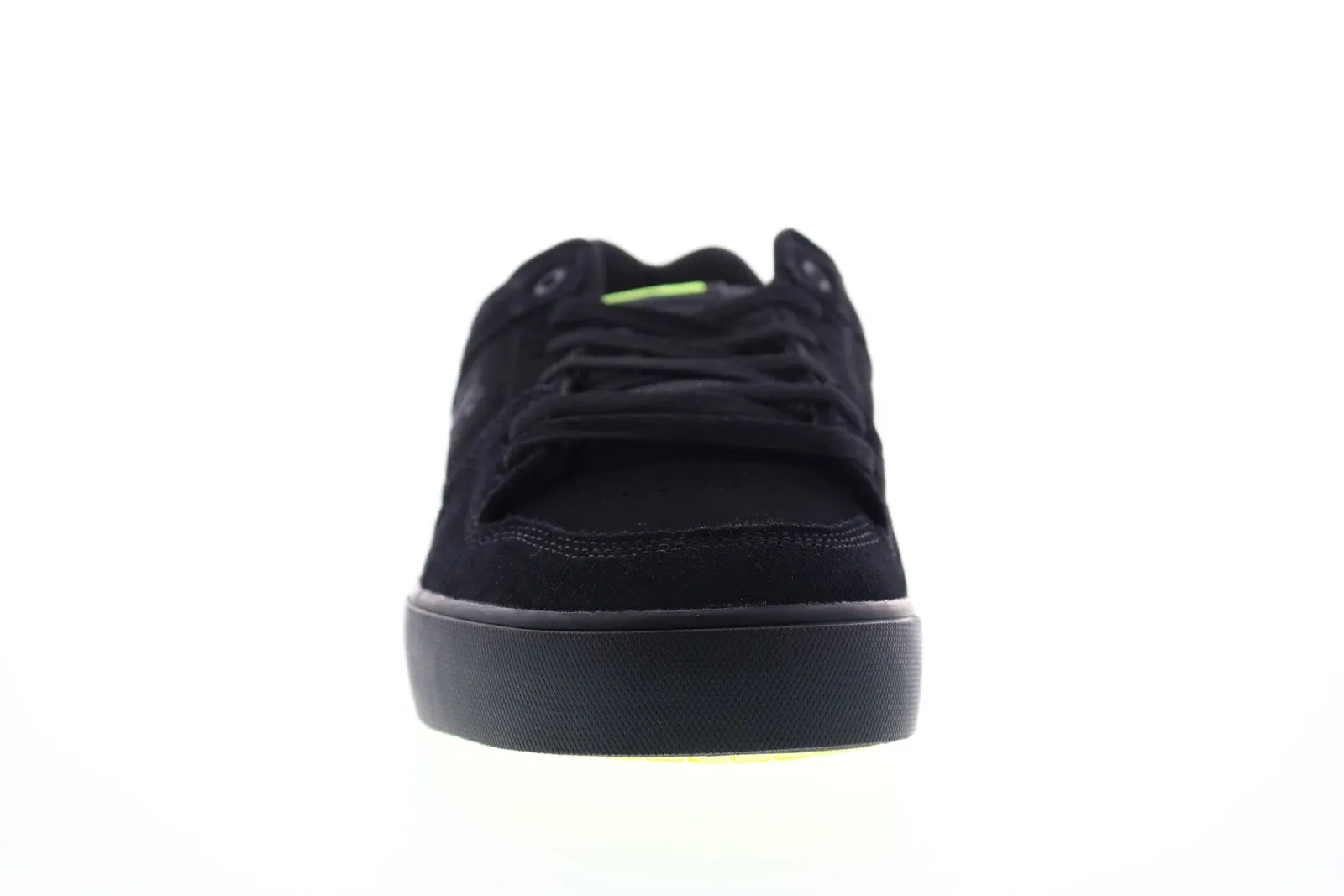 Black Nubuck Leather Skate Shoes for Men by DC Pure