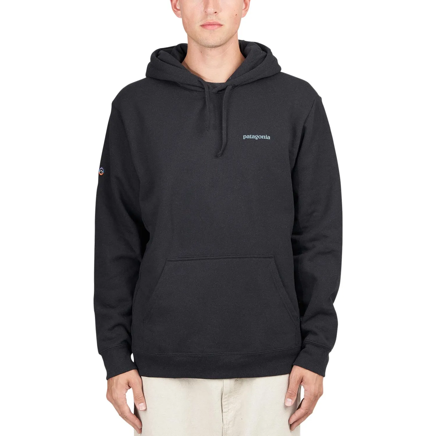 Black Patagonia Fitz Roy Icon Uprisal Hoody