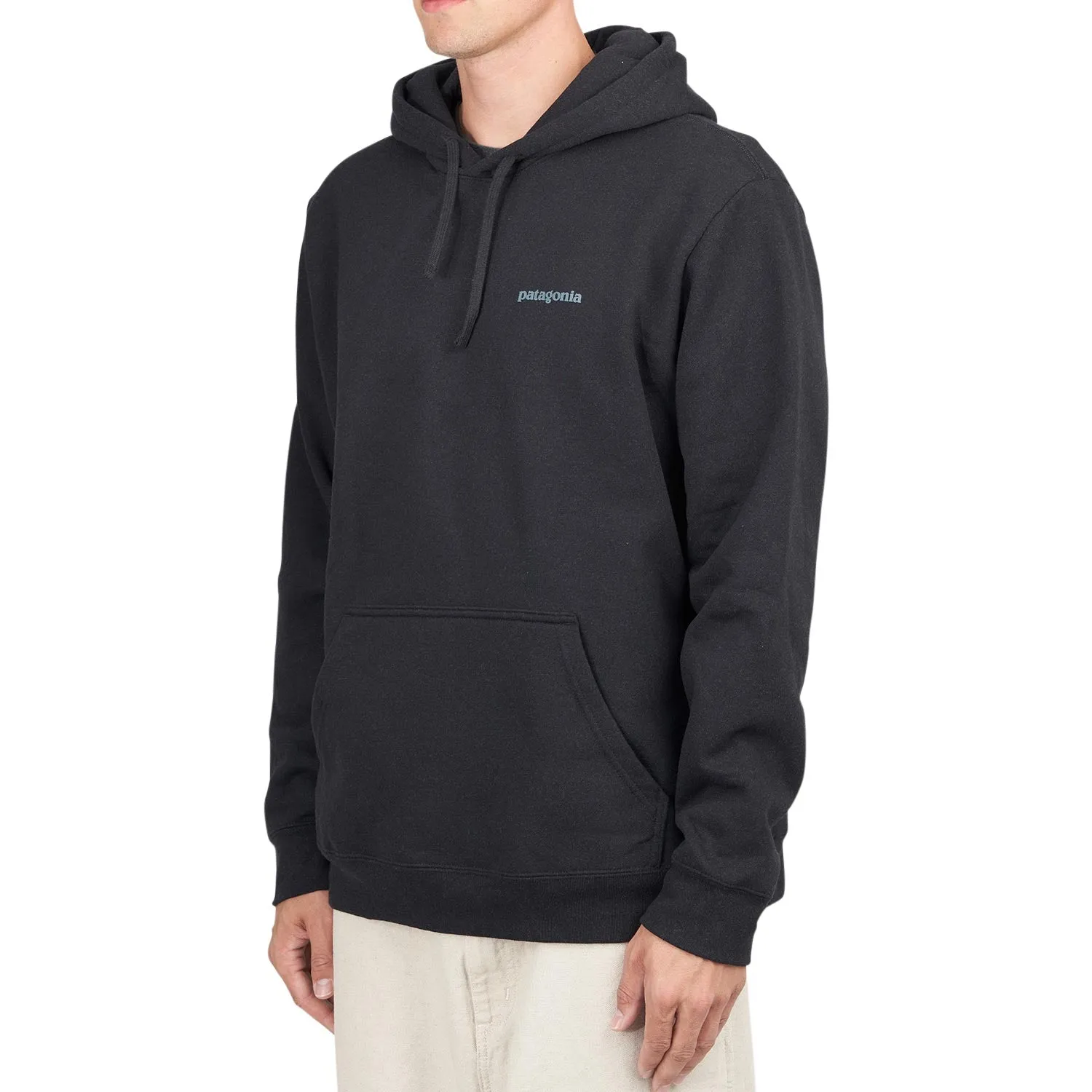 Black Patagonia Fitz Roy Icon Uprisal Hoody