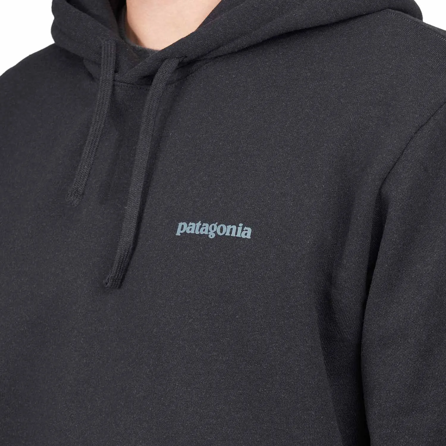 Black Patagonia Fitz Roy Icon Uprisal Hoody