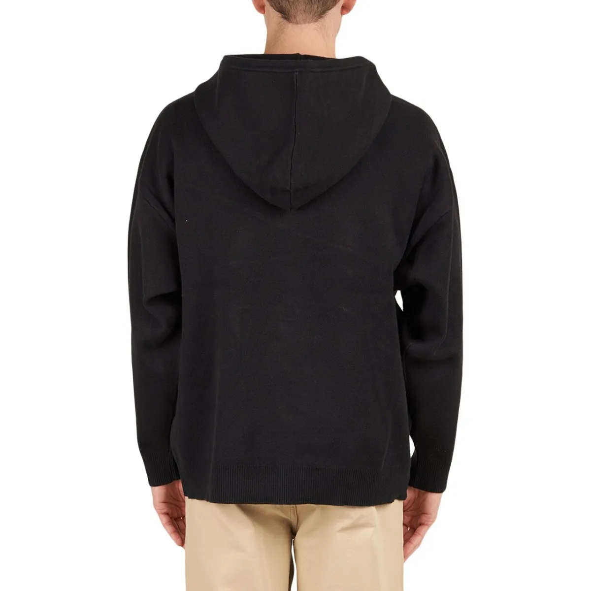 Black Pleasures Passion Knit Sweater Hoody