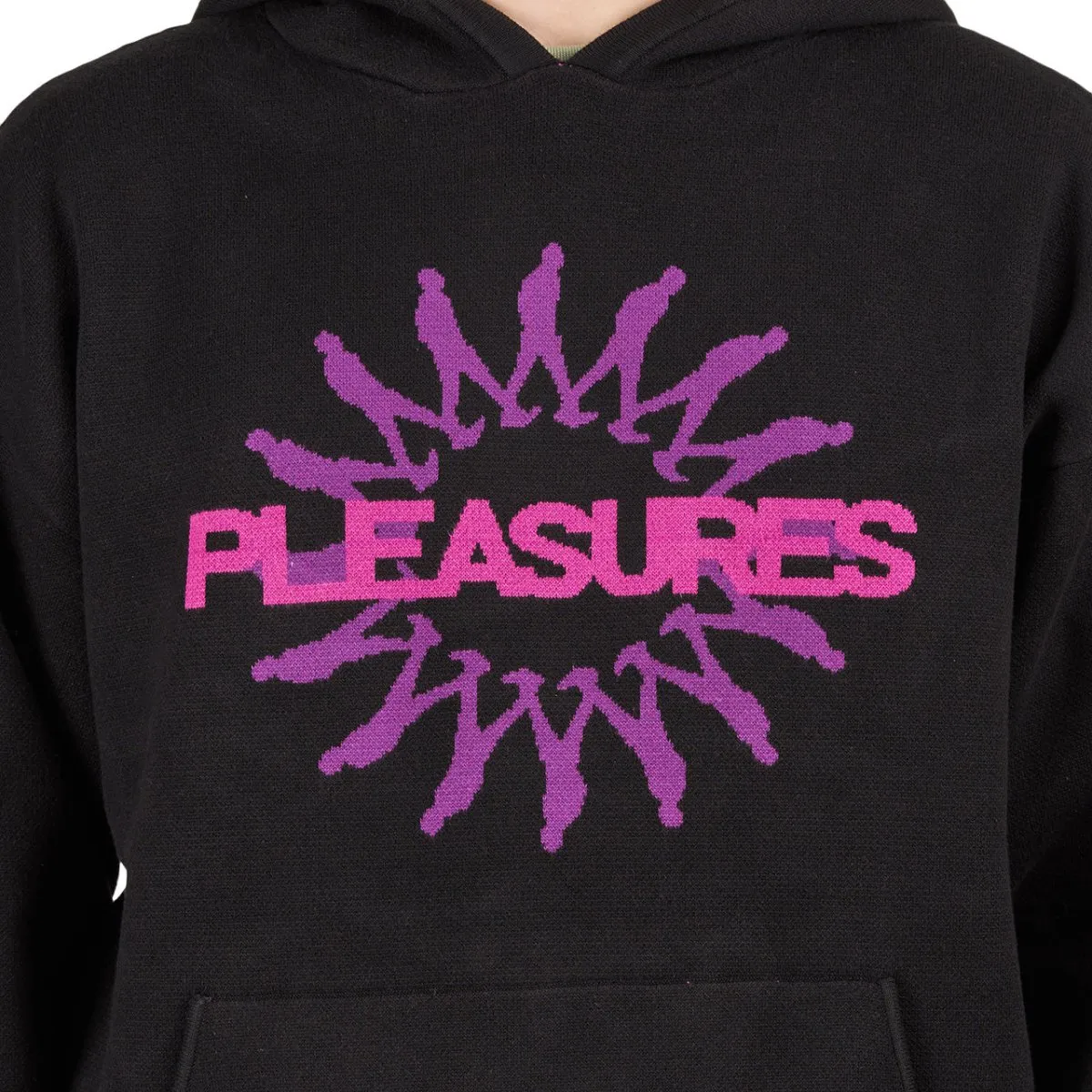 Black Pleasures Passion Knit Sweater Hoody