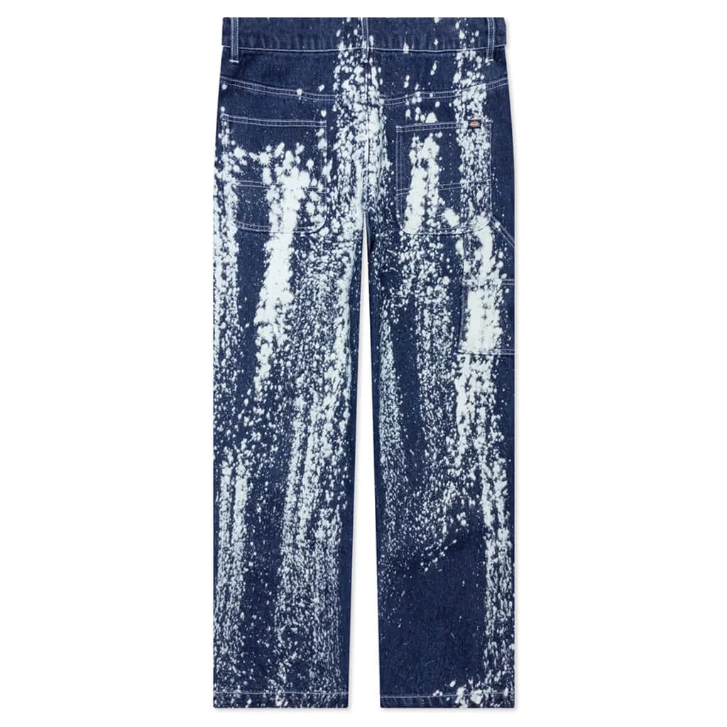 Bleach Dyed Denim Gardening Pant by Brain Dead x Dickies