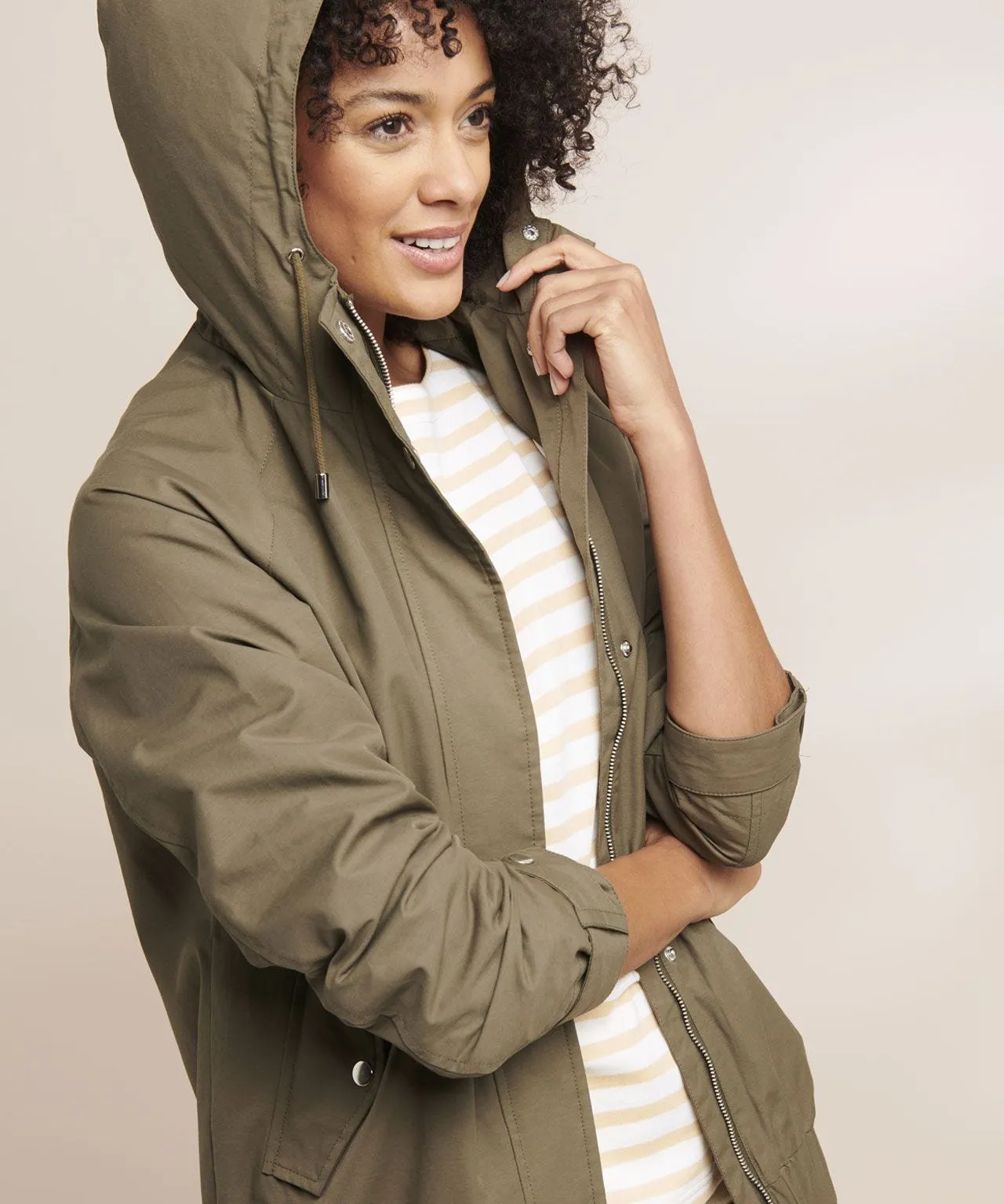 Stylish Blouson Coat