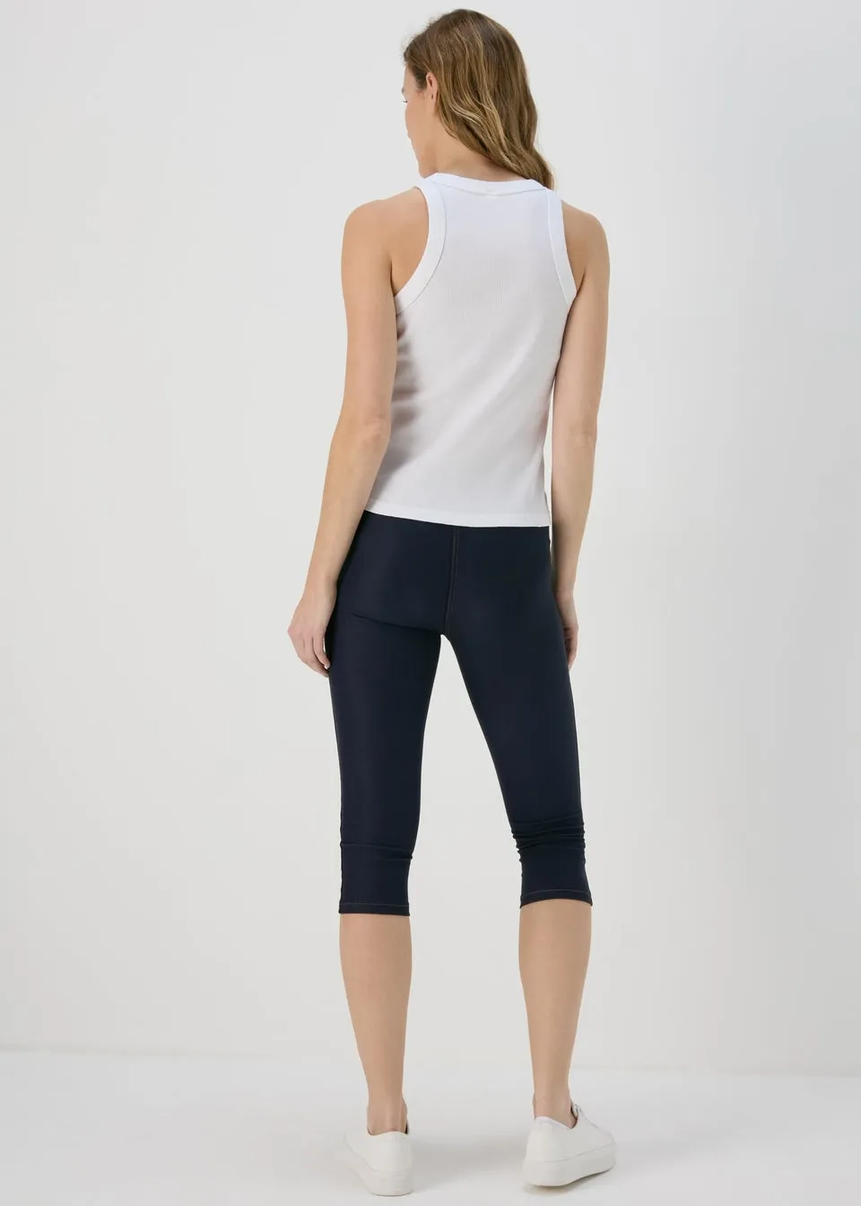 Denim Capri Leggings