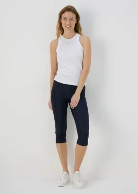 Denim Capri Leggings