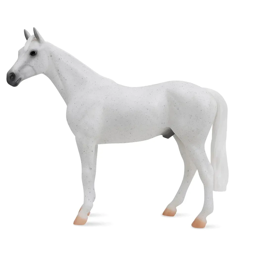 Breyer horse model Freedom Fleabitten Grey Thoroughbred - TBC1054