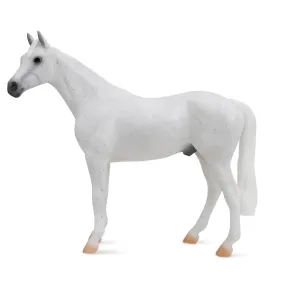 Breyer horse model Freedom Fleabitten Grey Thoroughbred - TBC1054