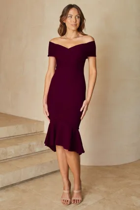 Brienne Mahogany Dress