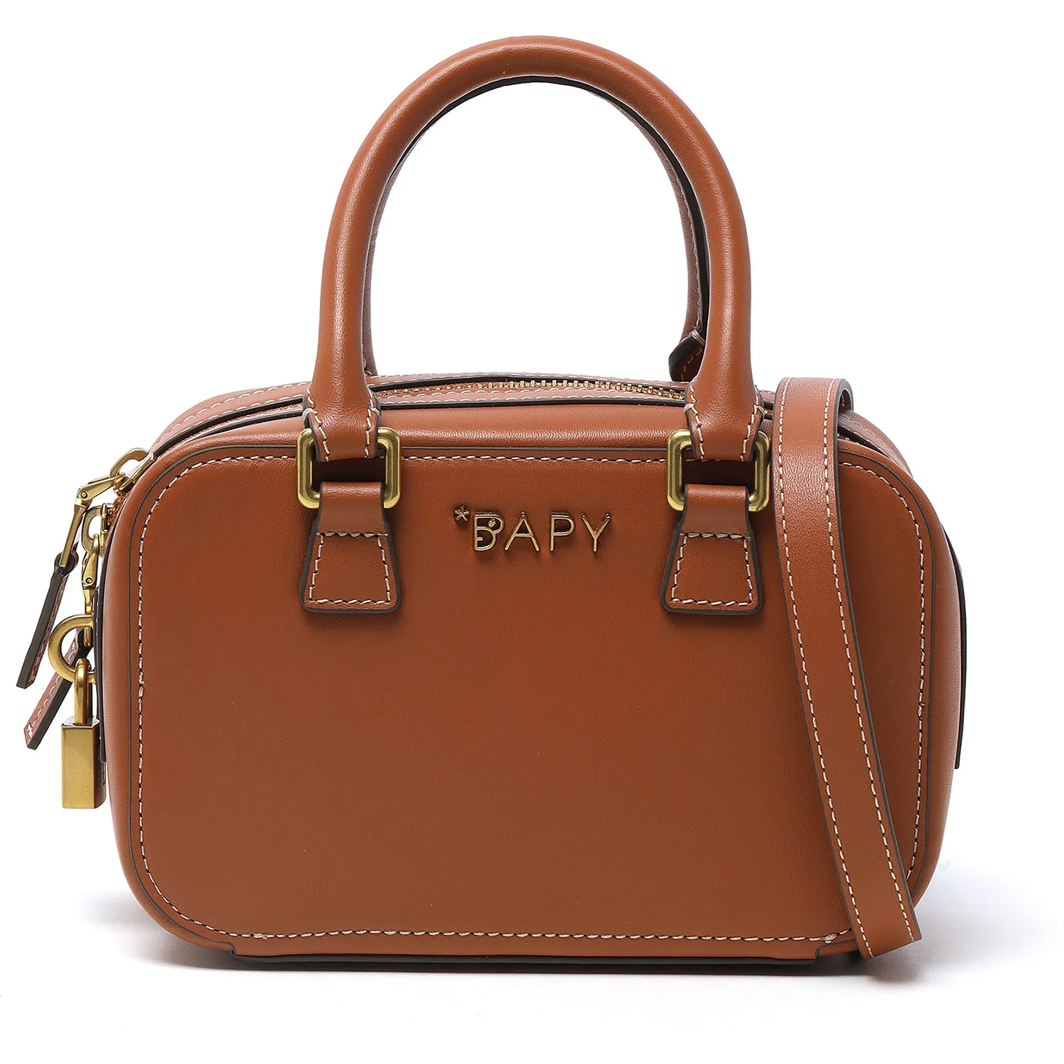 Buckle box bag for women by Bapy.