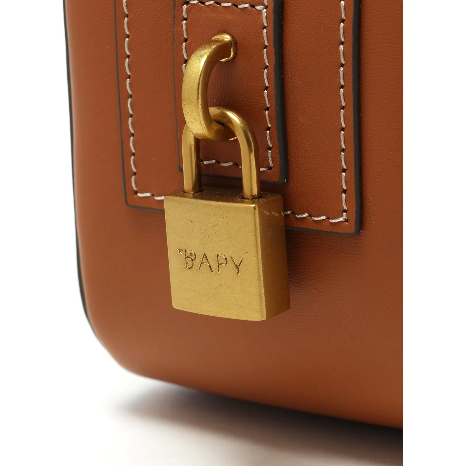 Buckle box bag for women by Bapy.