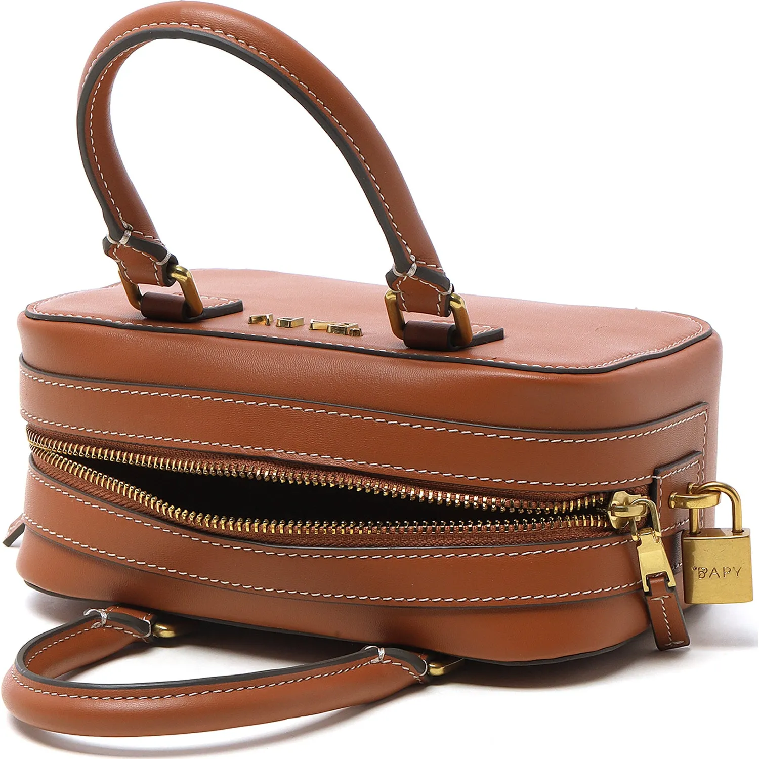 Buckle box bag for women by Bapy.