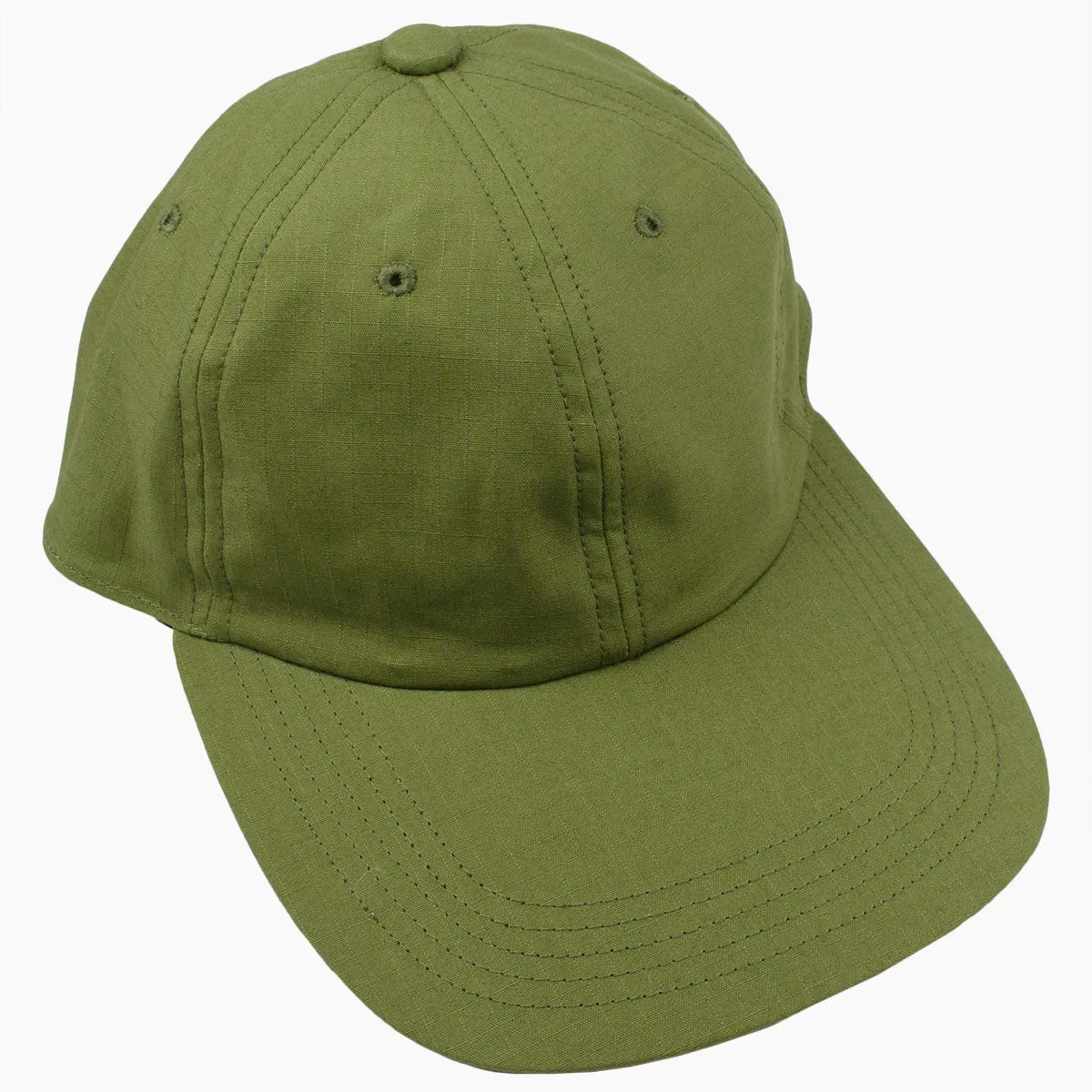 cableami Ripstop Long Bill Cap Olive - Shop Now