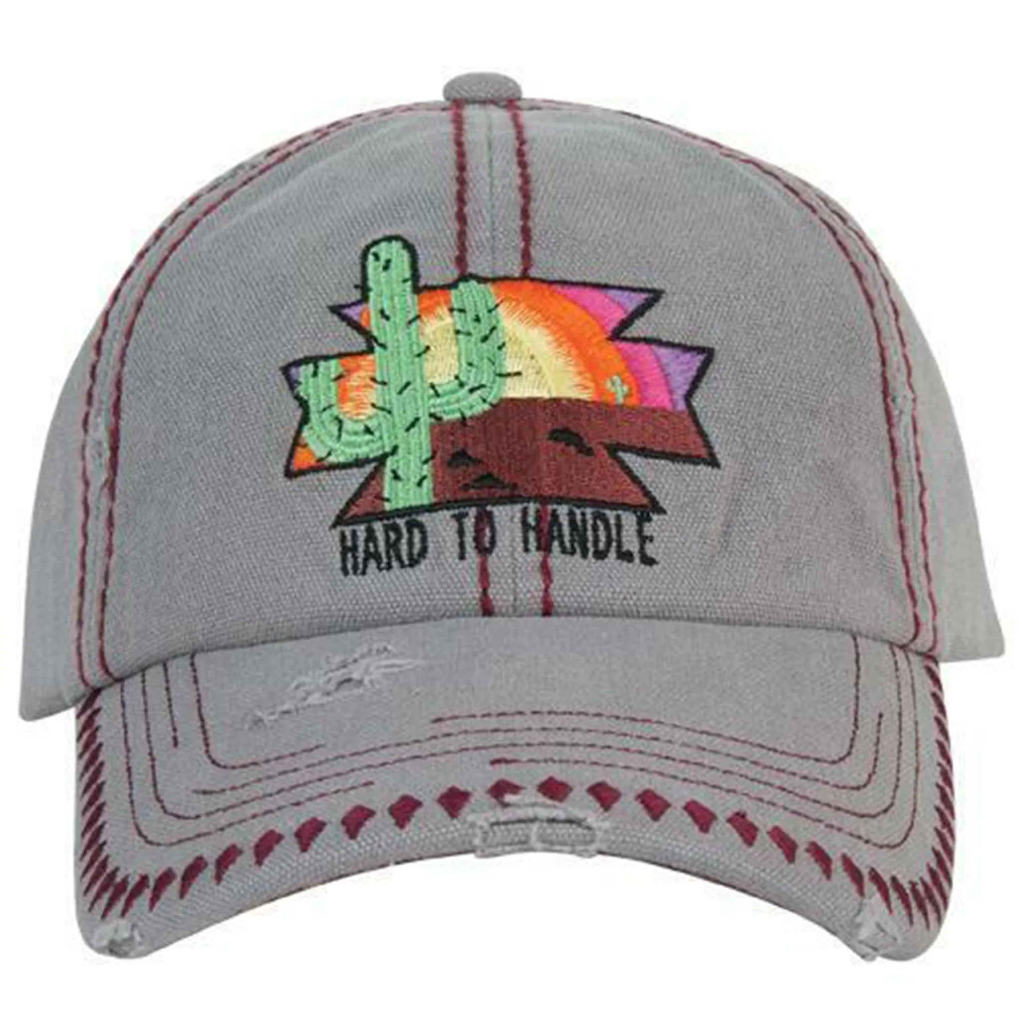 Women's Grey Cactus Cap by Catchfly