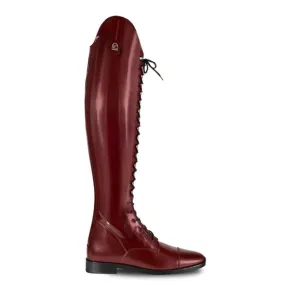 Cavallo Lux Slim Front Zip Boots with Laces OXBLOOD.