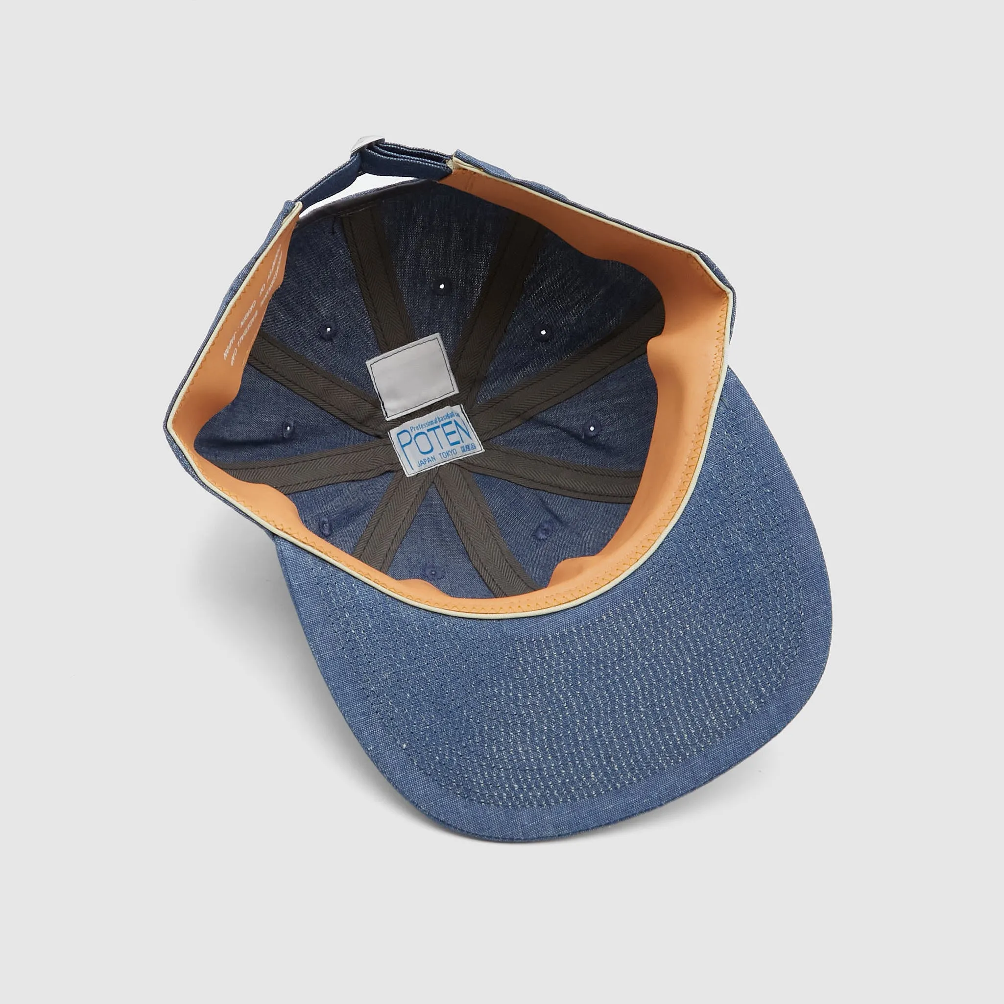 Chambray Baseball Cap by Poten