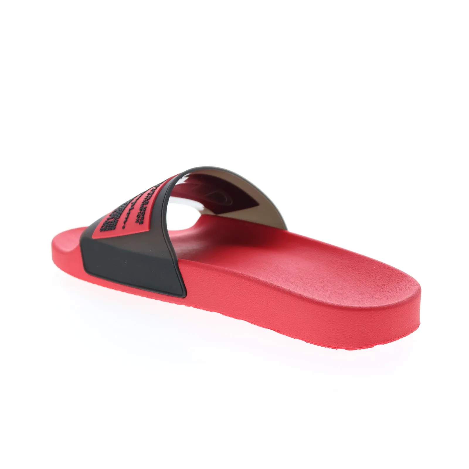 Champion Ipo Select CP100750M Mens Red Synthetic Slip On Slides Sandals