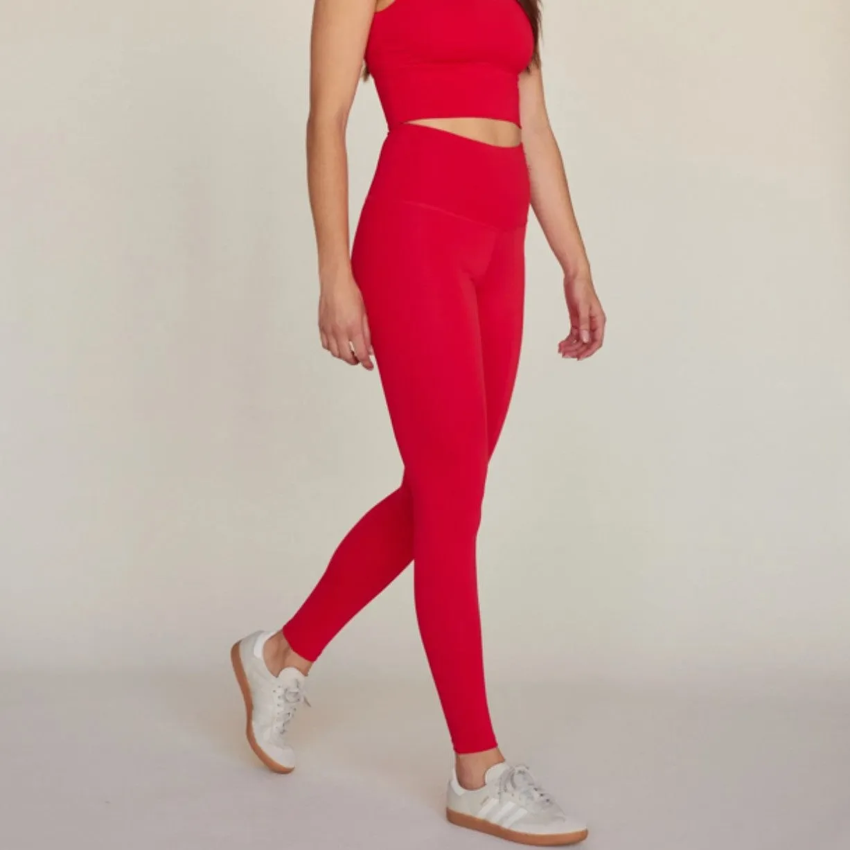 Cherry Ankle Leggings by Scarlett - Women's Fashion