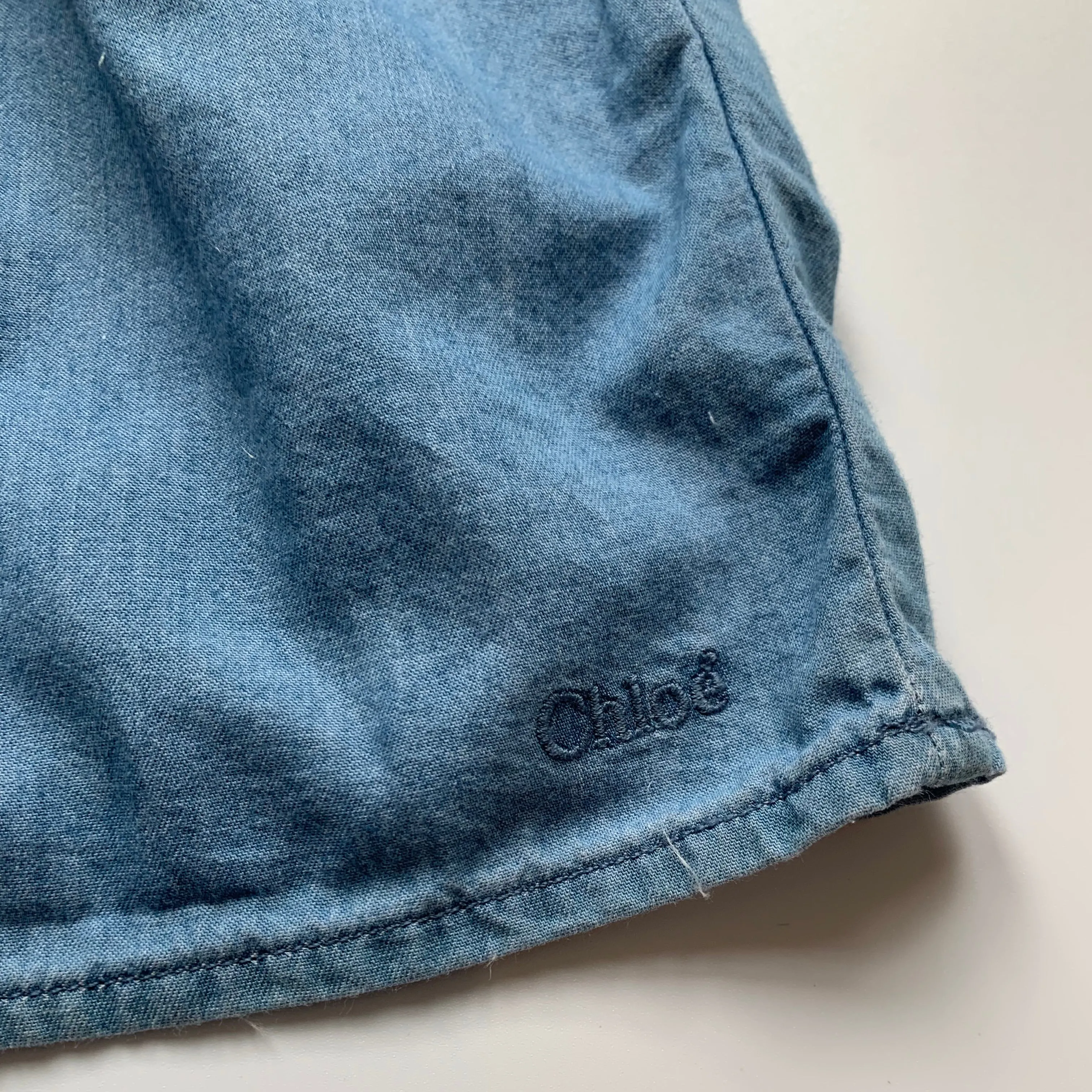 Chloé Denim Tier Dress - Sizes 5 Years & 6 Years