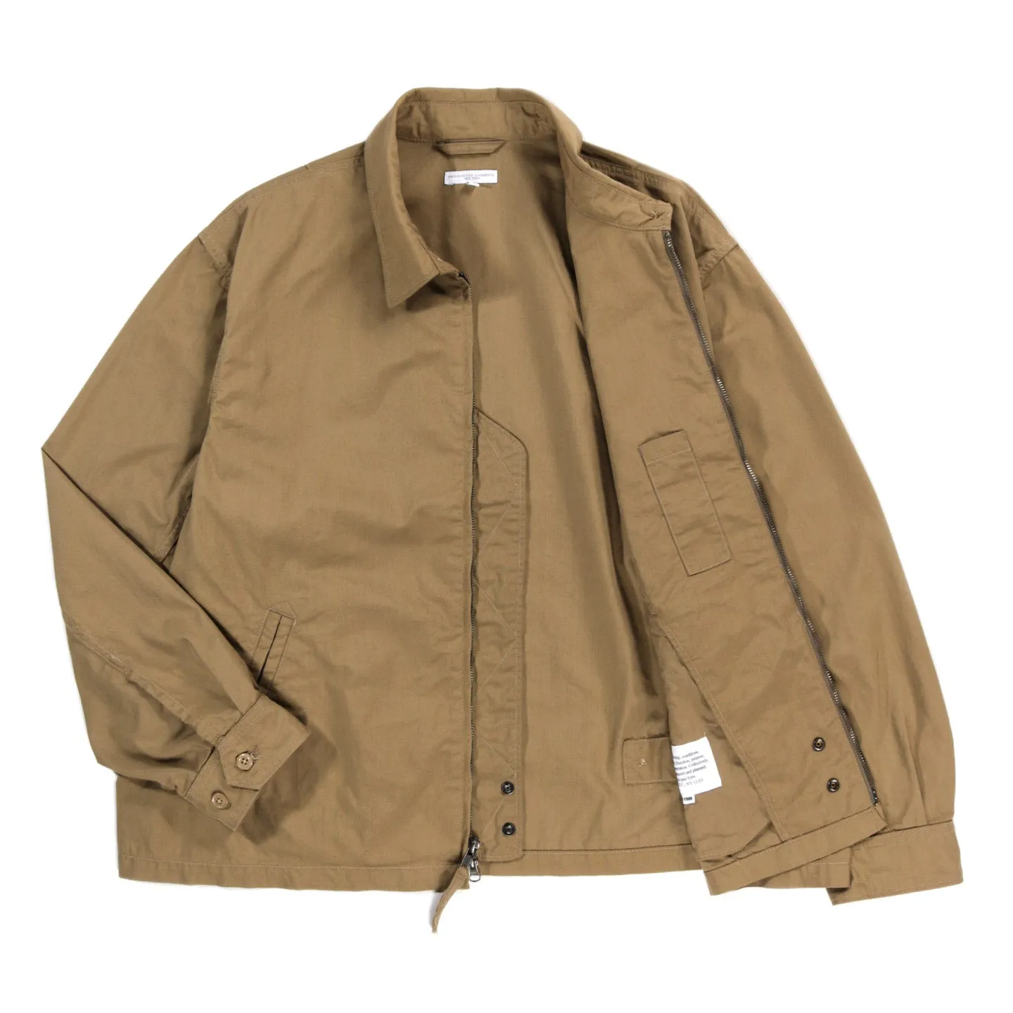 Claigton Jacket - Khaki Nyco Twill