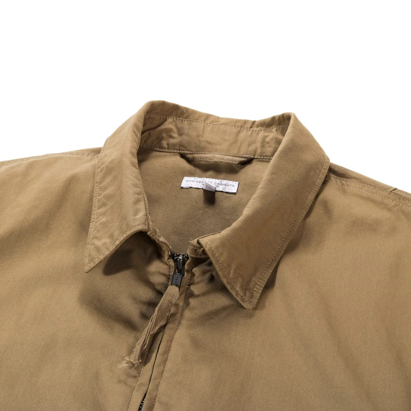 Claigton Jacket - Khaki Nyco Twill